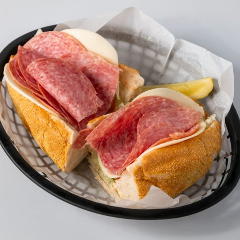 Delicious Salami Sandwich