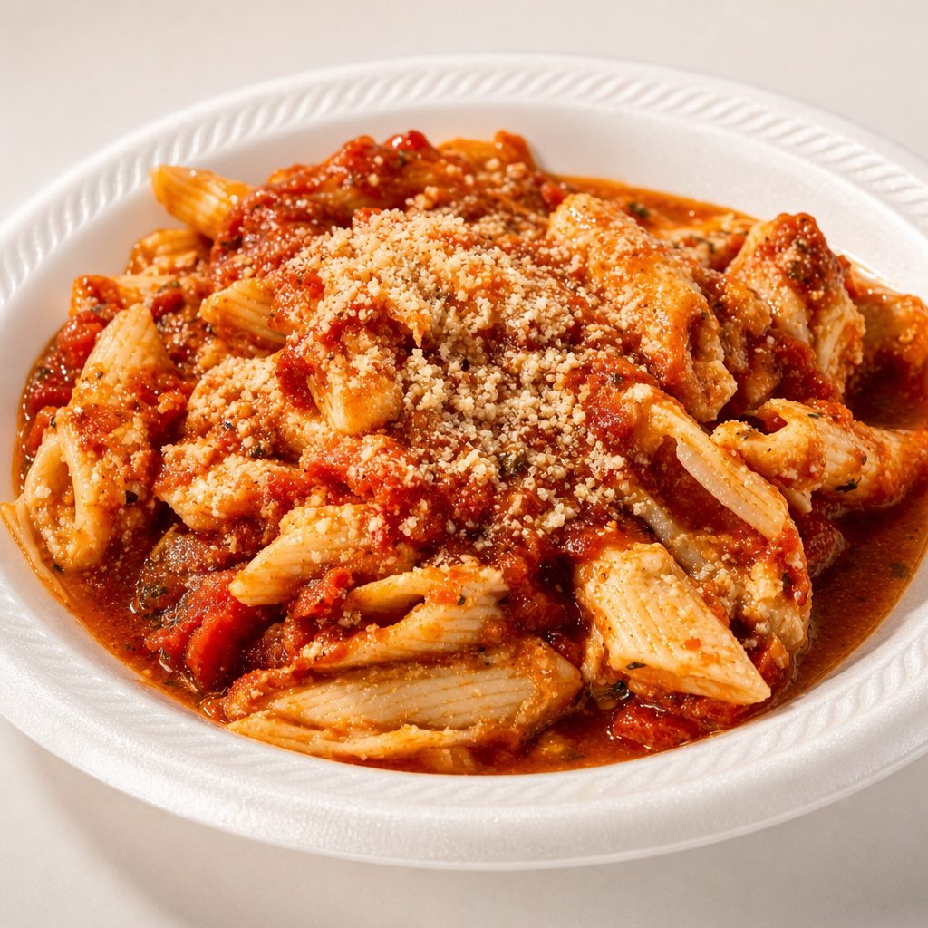 Baked Ziti Plate.